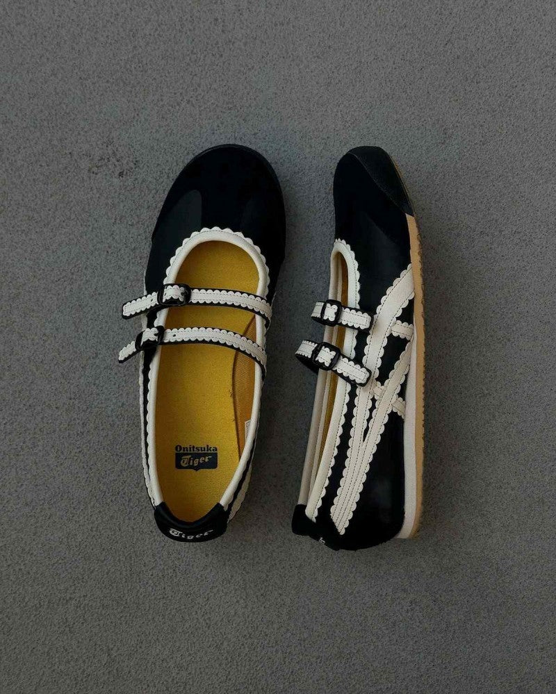 Onitsuka Tiger Mexico 66 TGRS Black Cream Mary Jane 6181