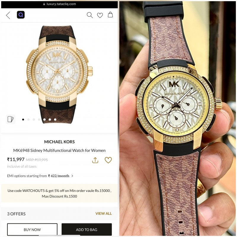 Michael Kors Sidney Multifunction