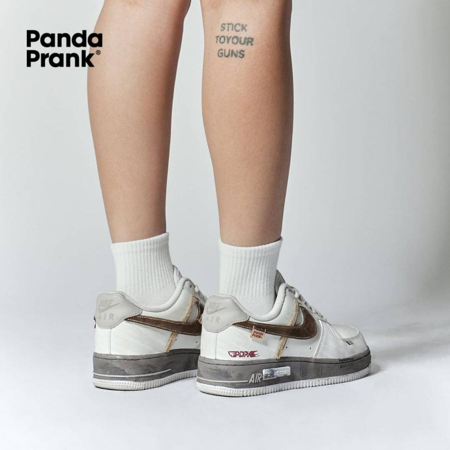 Nike Airforce 1 X Panda Prank Fog Wrapped