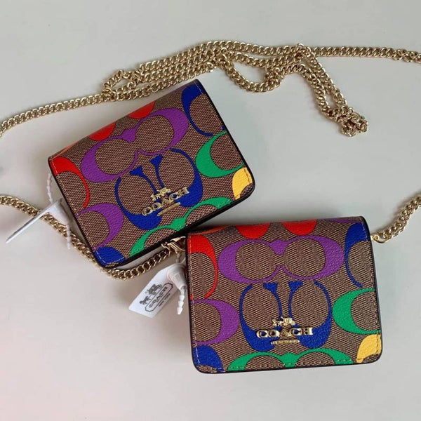 Coach_10_Mini_Chain_Wallet_With_OriginalBox