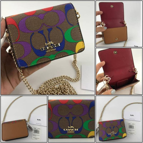 Coach_10_Mini_Chain_Wallet_With_OriginalBox