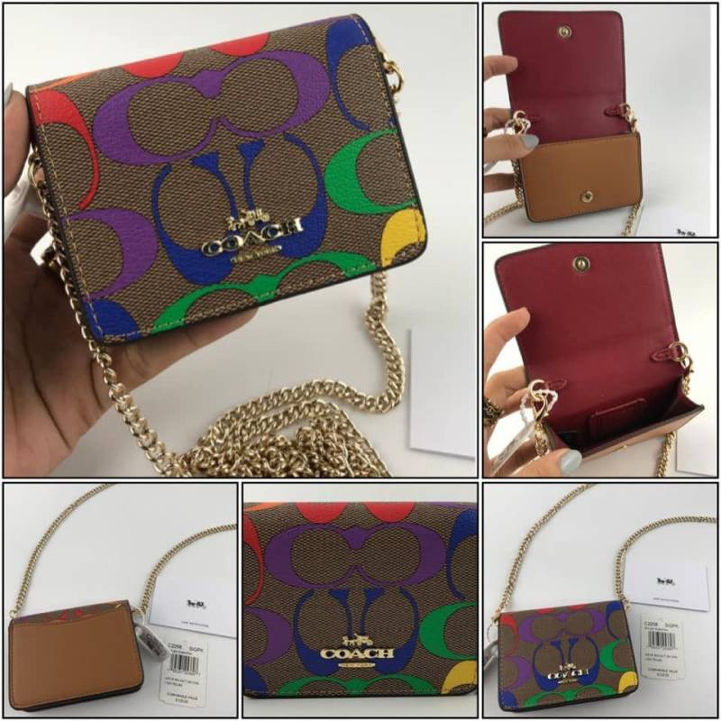 Coach_10_Mini_Chain_Wallet_With_OriginalBox