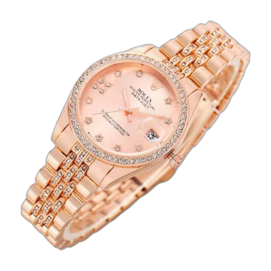 Rolex Oyester Perpetual Date Just Copper-Pink