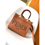 Fendi_Roma_Sunshine_Small_Tote_Bag_With_Dust_Bag_&_Shoulder_Strap_(Brown-982)