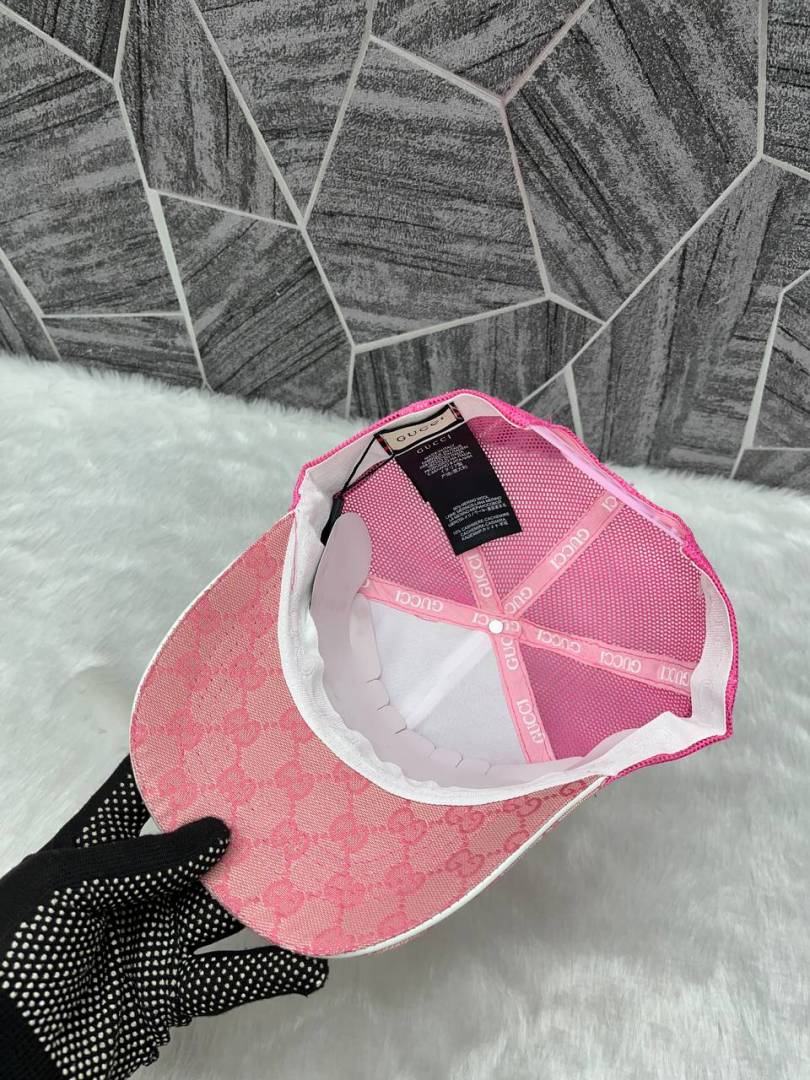 Gucci_GG_Small_Side_Logo_Stripes_Premium_Net_Unisex_Cap_With_Safety_Box
