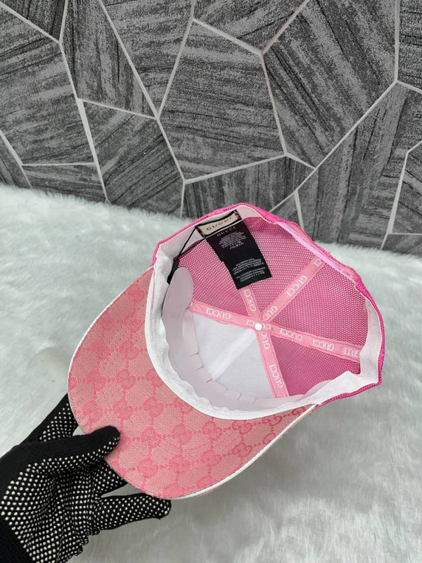 Gucci_GG_Small_Side_Logo_Stripes_Premium_Net_Unisex_Cap_With_Safety_Box