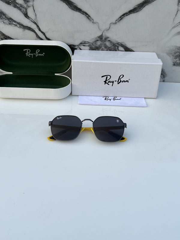 Rey ban_406_black_yellow