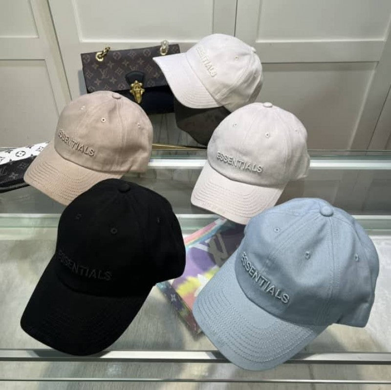 Essential Fear Of God All Beige Premium Unisex Cap (With Box)