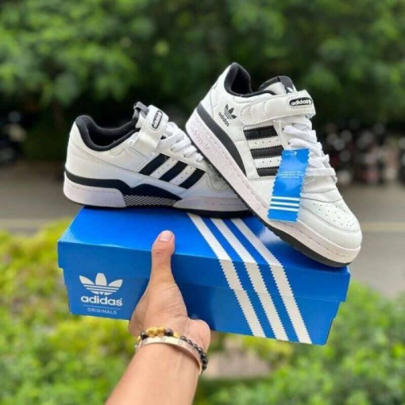 Adidas Original Forum Low Black And White Women sale