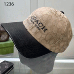 Coach_new_york_Monogram_Apricot_Logo_Premium_Unisex_Cap_With_Safety_Box