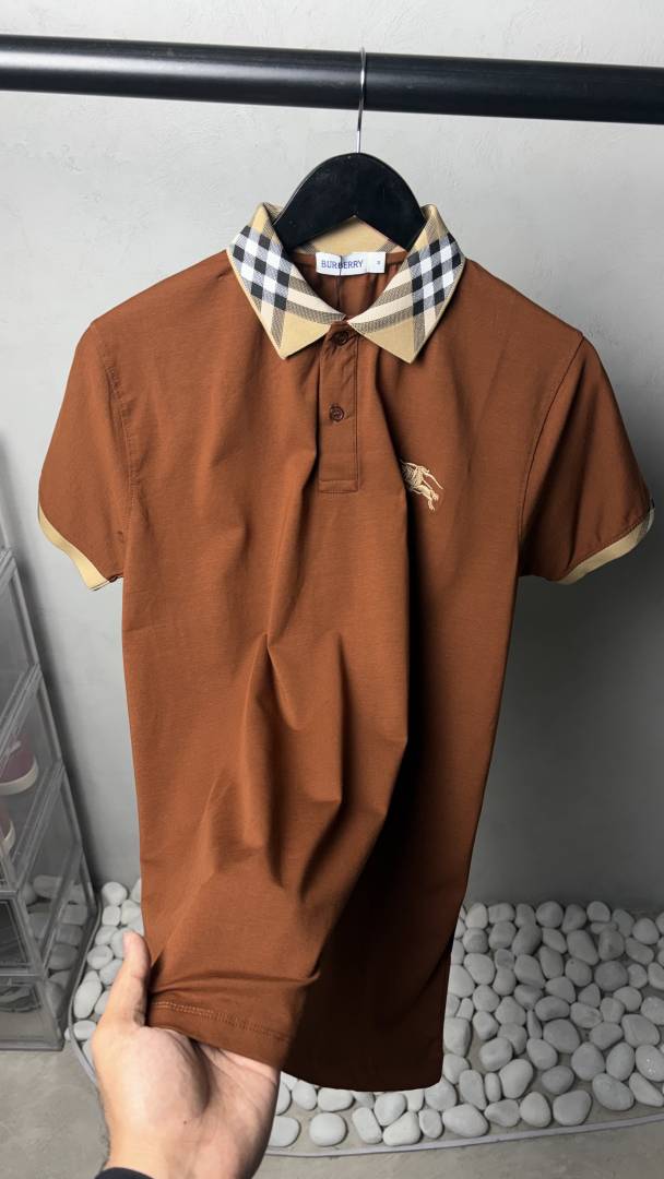 Burberry Premium Polo T-Shirt with OG box Packaging 3018