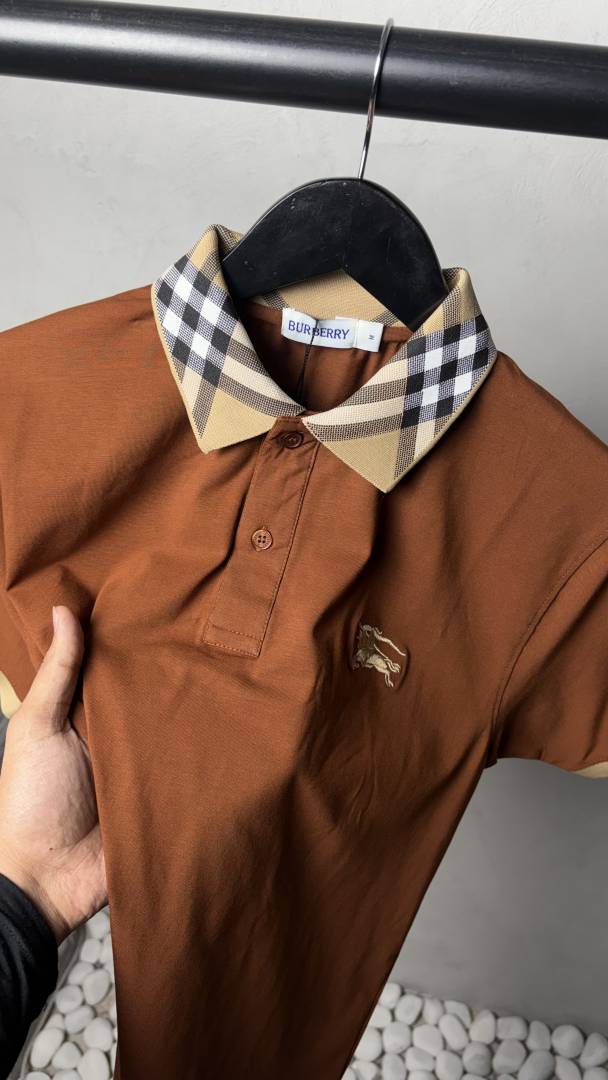 Burberry Premium Polo T-Shirt with OG box Packaging 3018