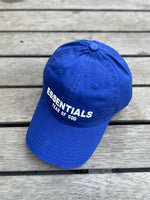 Essentials_fear_of_god_Royal_Blue_premium_unisex_cap_with_safety_box