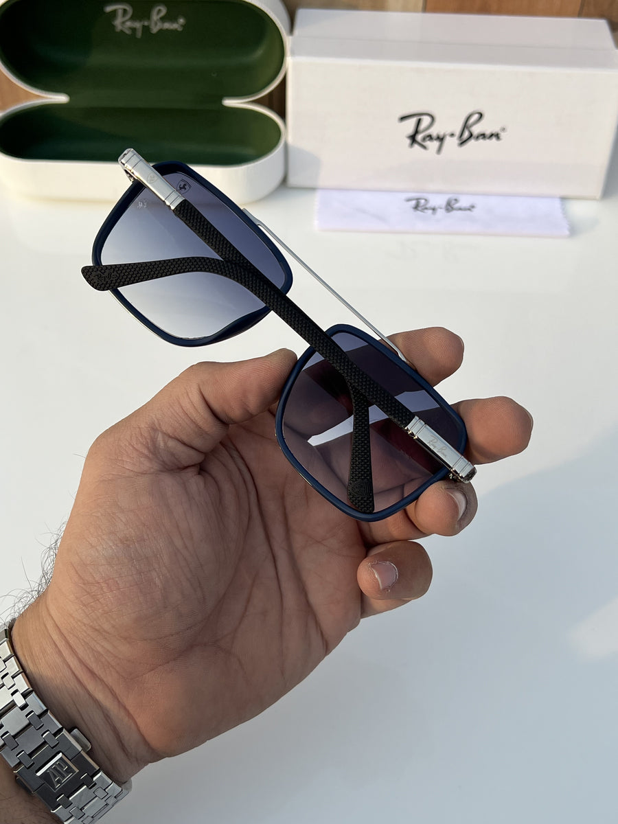 Rey ban 398 silver blue
