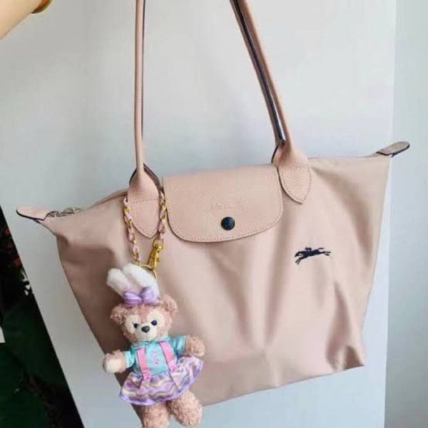 Longchamp Pink Le Pliage Size M Tote bag