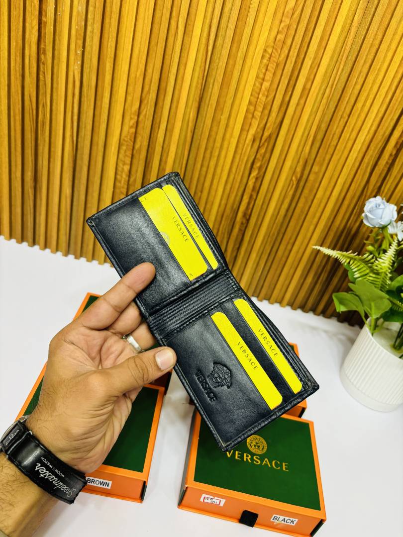 104 VERSACE BLUE PREMIUM QUALITY WALLET