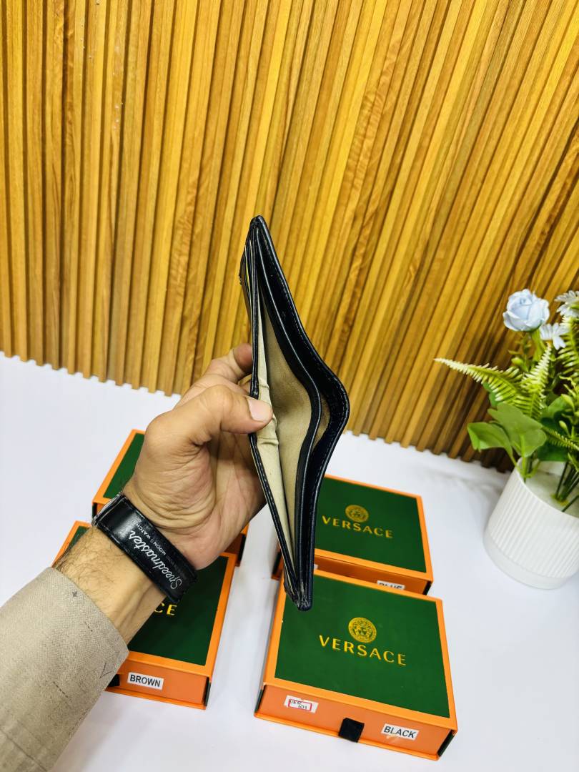 104 VERSACE BLUE PREMIUM QUALITY WALLET