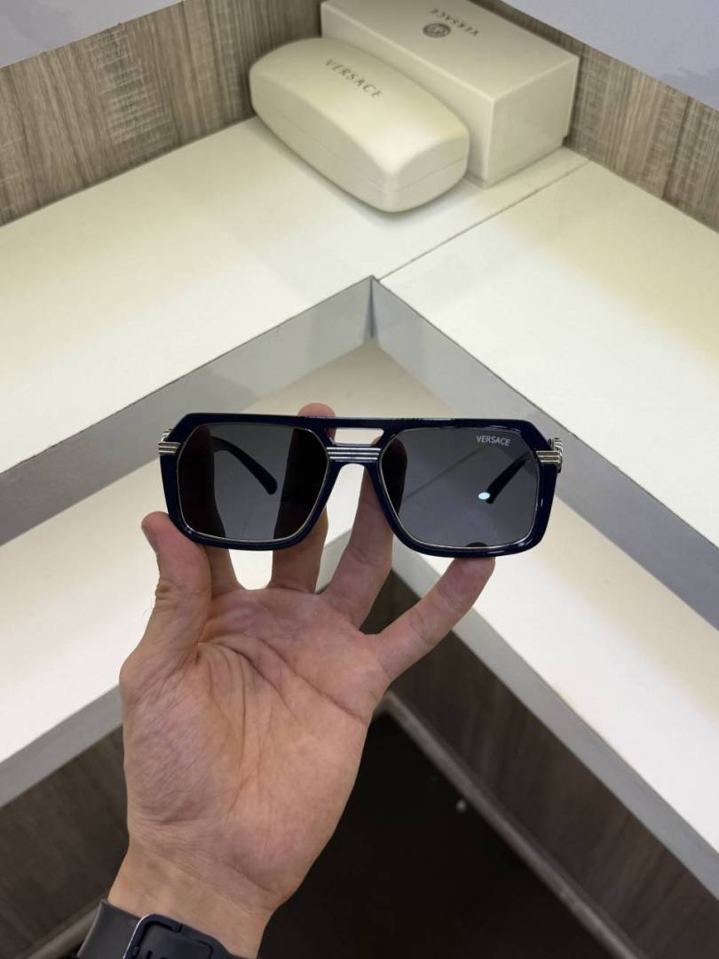 Versace e 4399 Navy Blue Silver