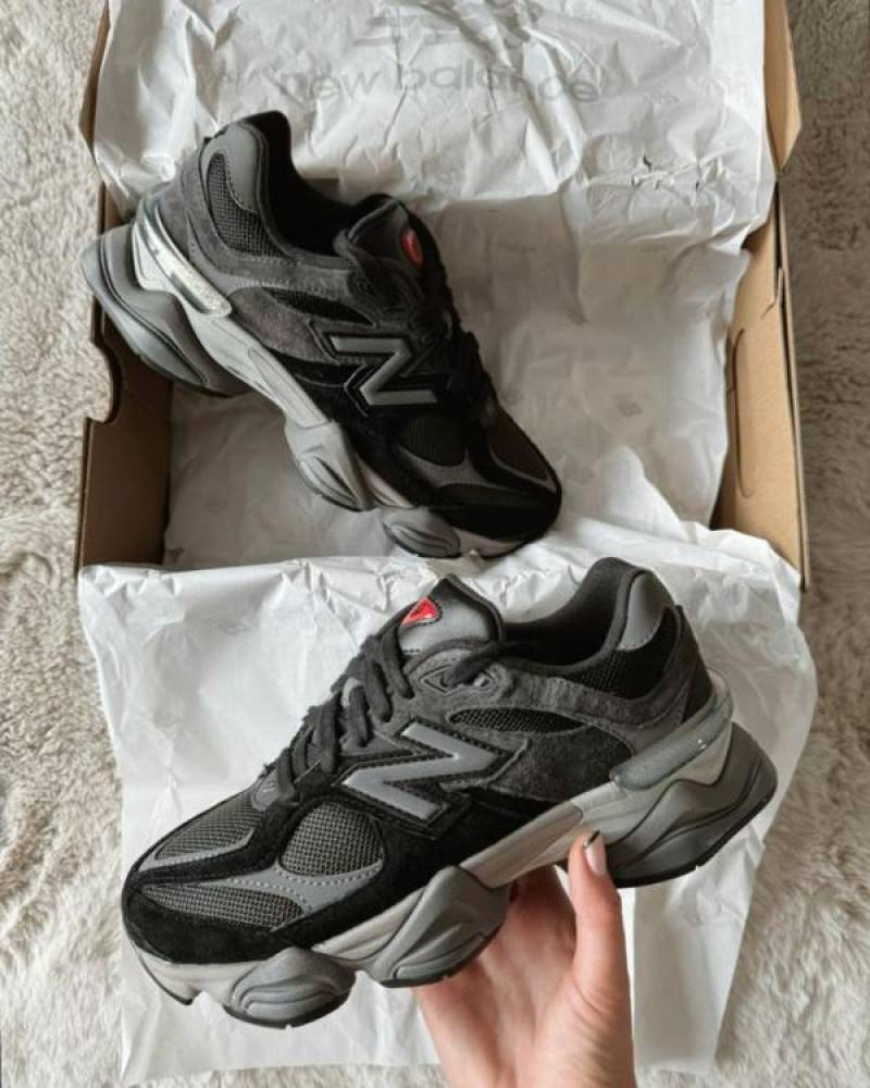 New Balancce 9060 Black Castlerock Grey 404