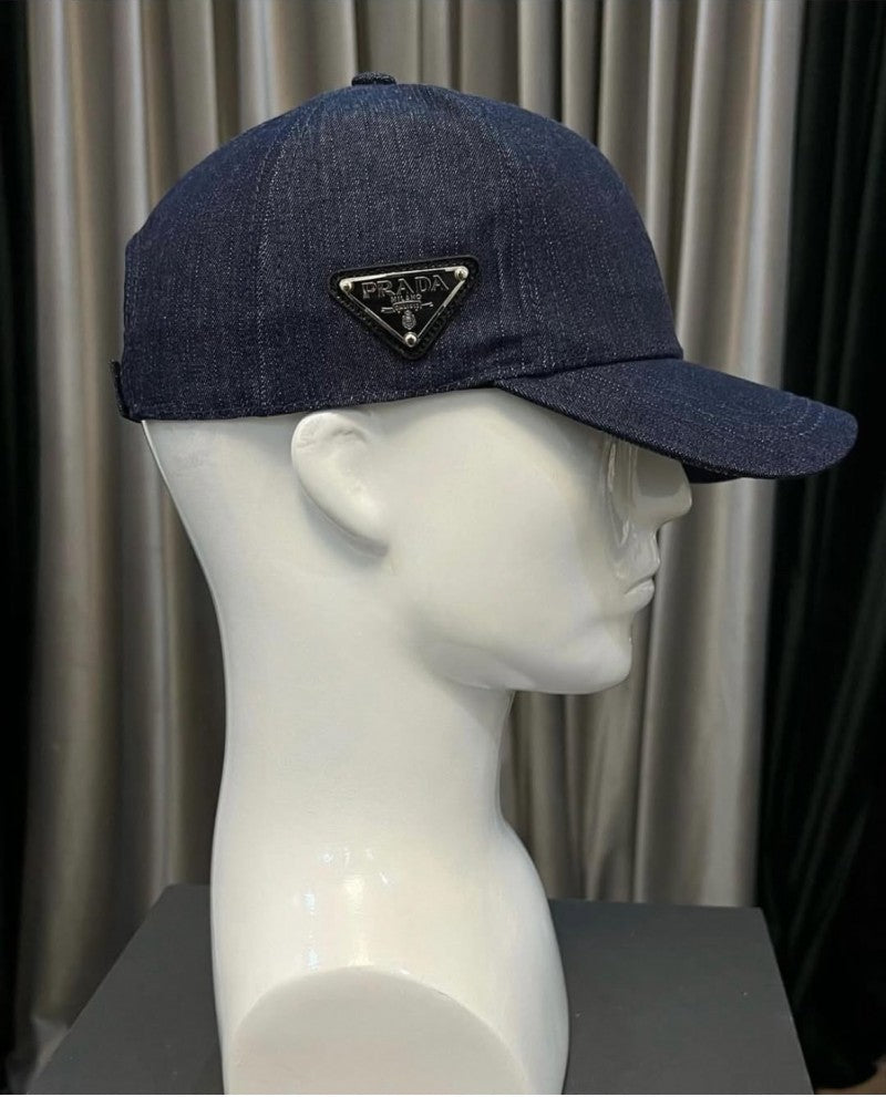 Prada_Denim_Re_Edition_Side_Logo_Premium_Unisex_Cap_(With_Safety_Box)_