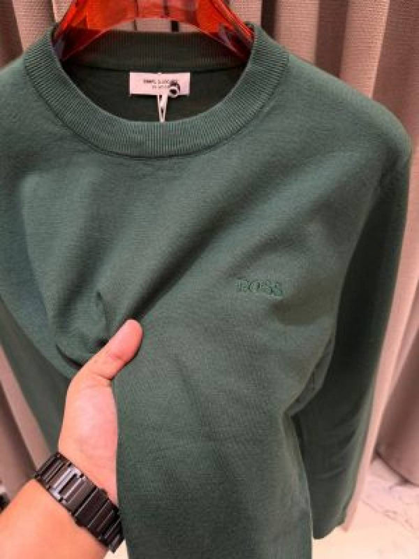 BOSS IMPORTED STORE ARTICLE SWEATER GREEN