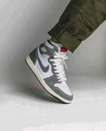 Nike Air Jordan 1 High Washed Grey Black 885
