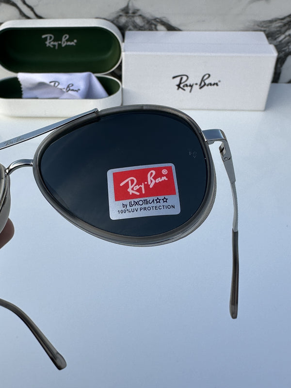 Rey ban_4414_silver_grey