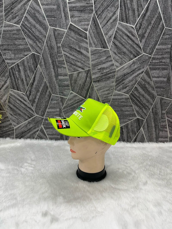 Lacoste_Crocodile_Front_Logo_Net_Premium_Unisex_Cap_With_Safety_Box_(Green)