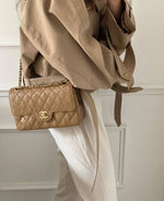 Chanel_Jumbo_Khakhi_Gold_With_OriginalBox