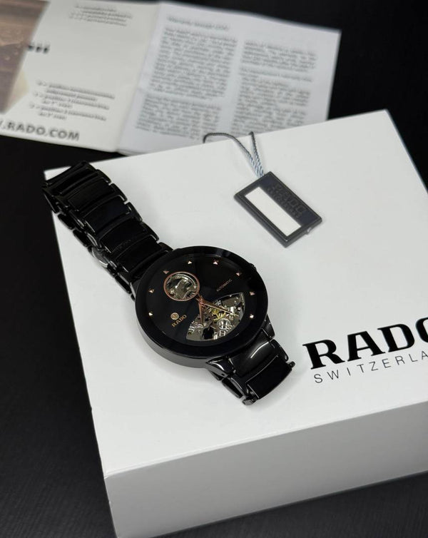 Rado Centrix Automatic Open Heart Japan Black