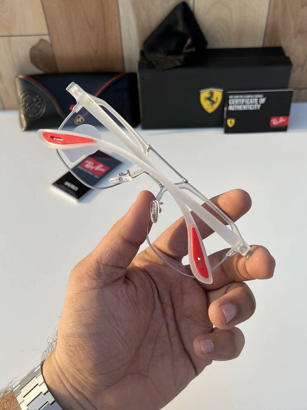 Rey ban 04 white plano