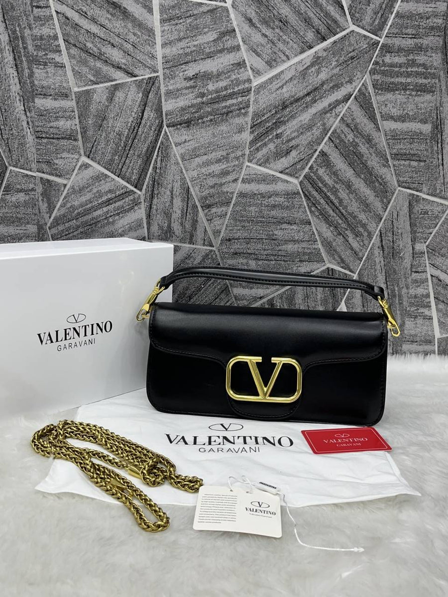 Valentino_V_Logo_Long_Shoulder_Bag_Clutch_With_Original_Packing