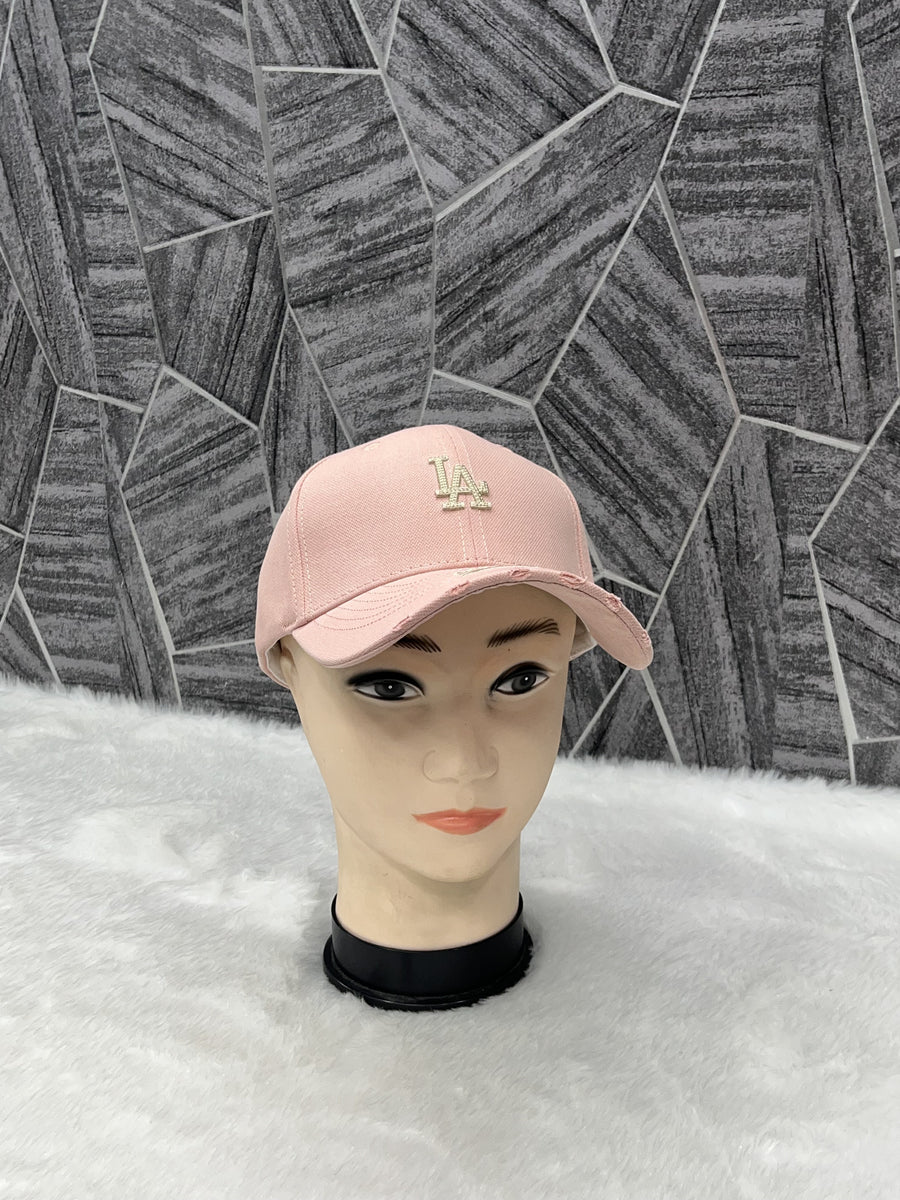 Los Angeles La Dodgers Premium Unisex Cap (With Safety Box) (Pink)