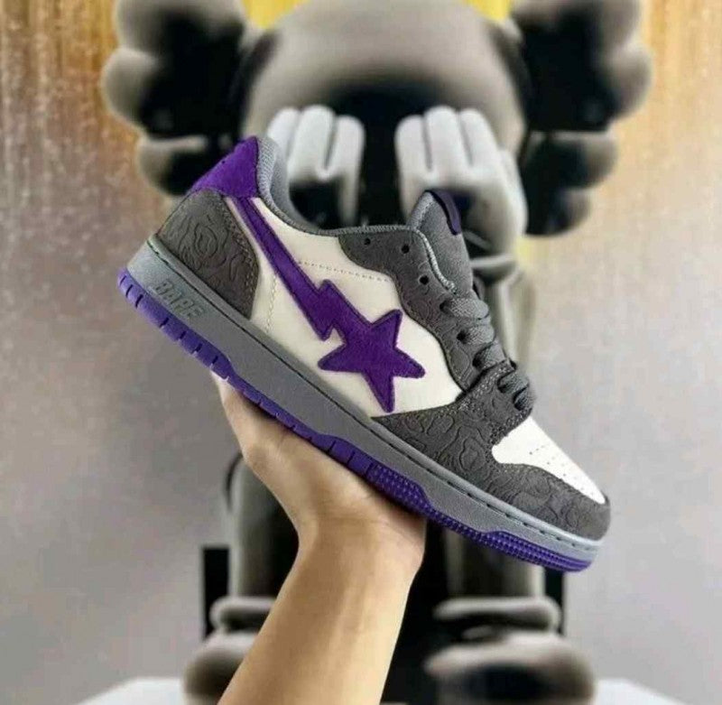 A bathinGahpe bape Sk8 Sta court purple