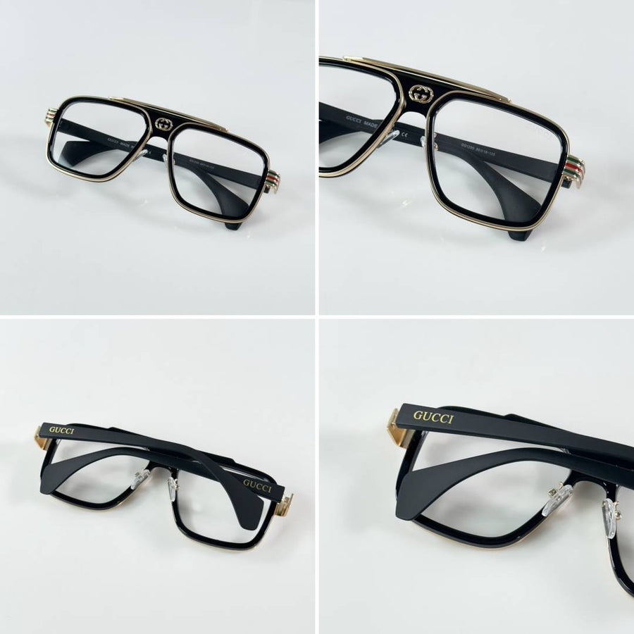 Gucci 1295 Gold Black Frame