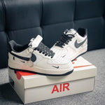 Nike airforce 1 07 low violent bear joint linen beige black sneaker