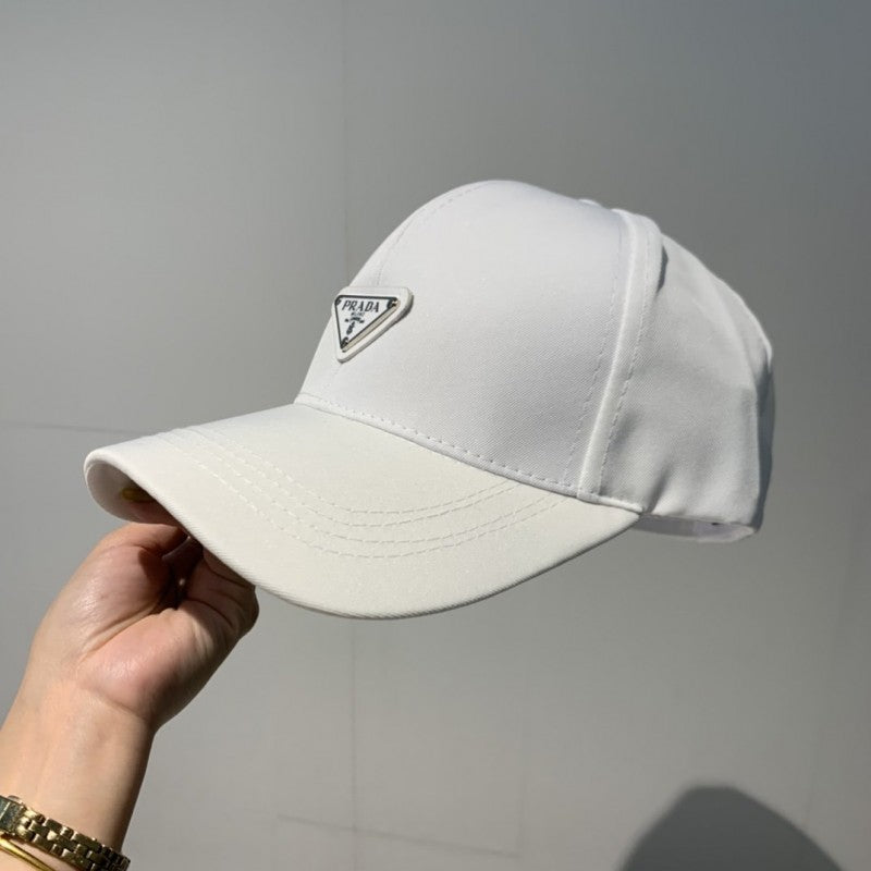 Prada_Re_Edition_Nylon_White_Front_Logo_Premium_Unisex_Cap_(With_Safety_Box)