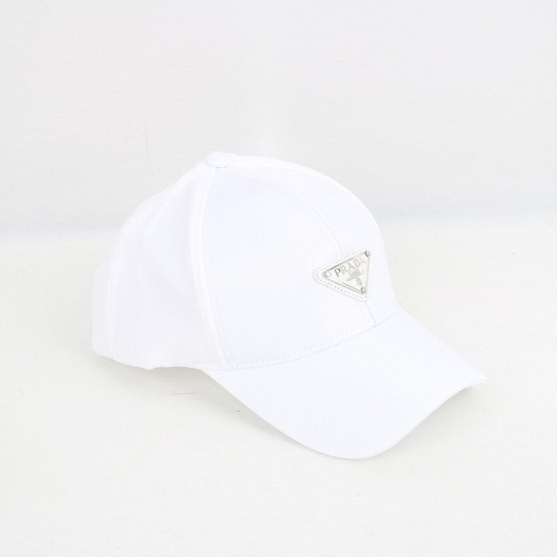 Prada_Re_Edition_Nylon_White_Front_Logo_Premium_Unisex_Cap_(With_Safety_Box)