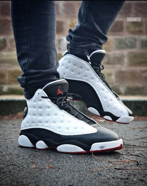 Nike Air Jordan Retro 13 White Black 785