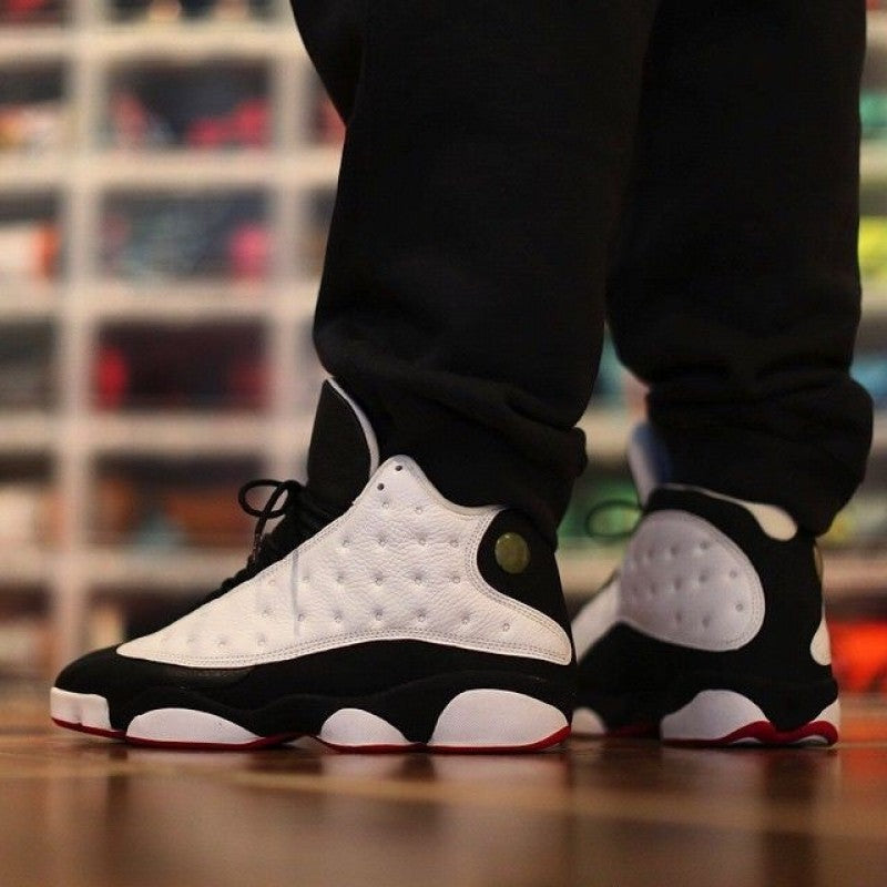Nike Air Jordan Retro 13 White Black 785