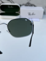 Rey ban_406_silver_green