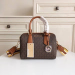 Michael Kors_MK Boston Sling Hand Bag With Dust Bag & Shoulder Strap (Brown - 319)