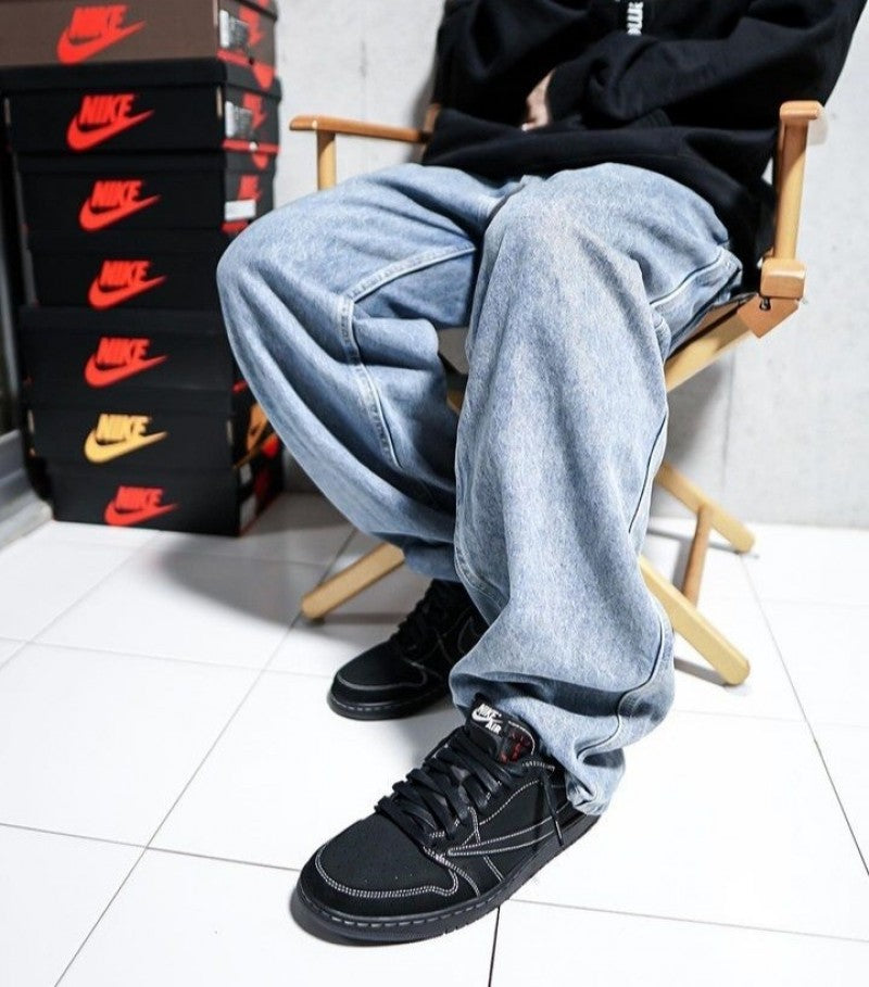Travis Scott x Air Jordan 1 Low OG Black Phantom