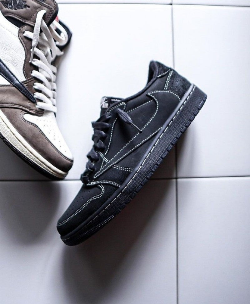 Travis Scott x Air Jordan 1 Low OG Black Phantom