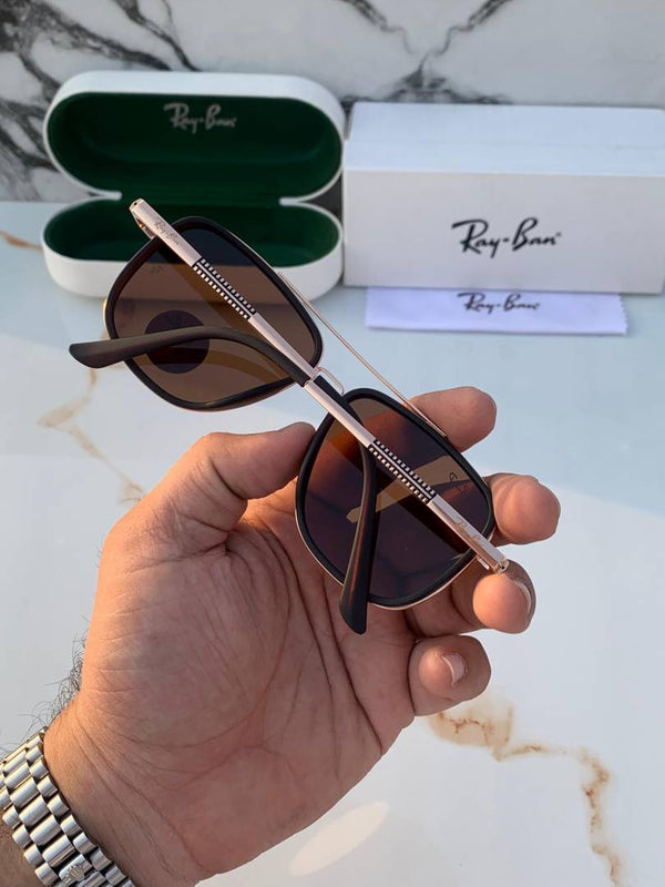 Rey ban 3131 gold brown