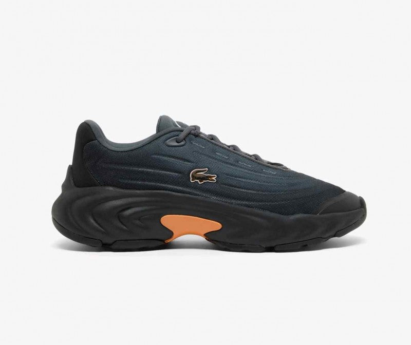 Lacoste Spinor Dark Gray and Orange 6132