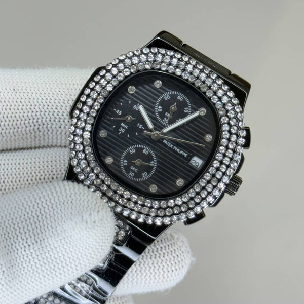 Patek Philipe_Diamond_Black