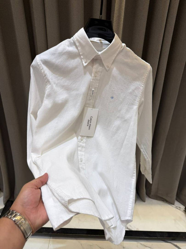 Calvin Kline Chest Logo Full Sleeves Shirt