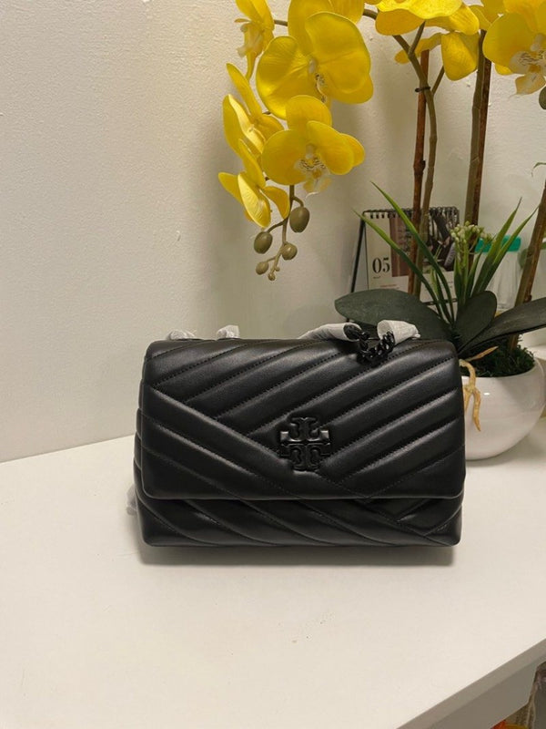 Tori Burch_Kira_AllBlack_Quilted_Shoulder_With_DoubleBox
