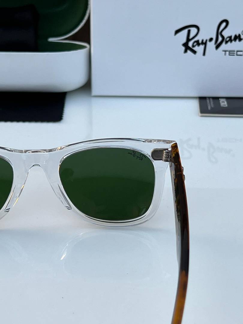 rey ban 2140 slant transperent tiger green
